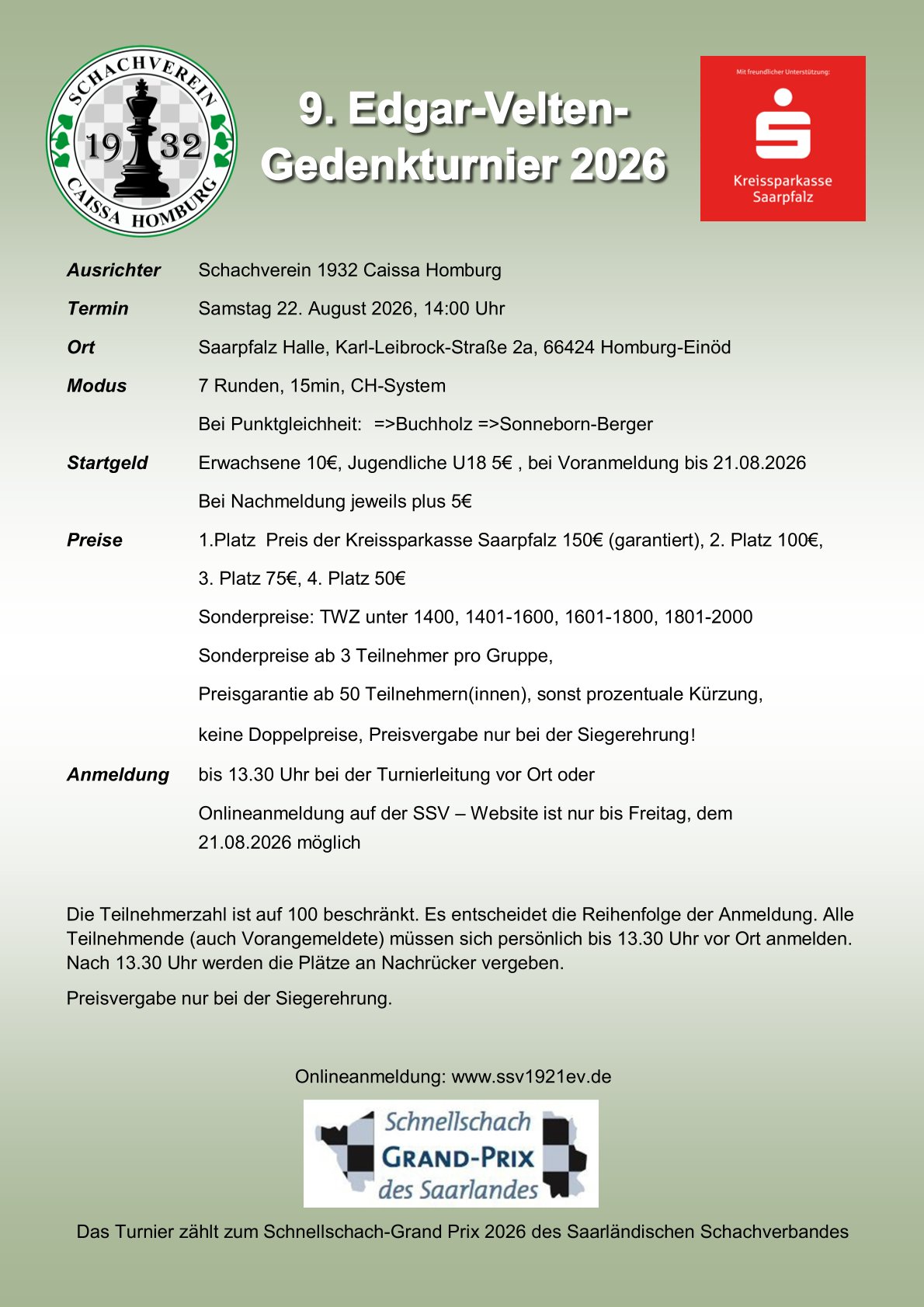 9 Edgar Velten Turnier 22 8 2026