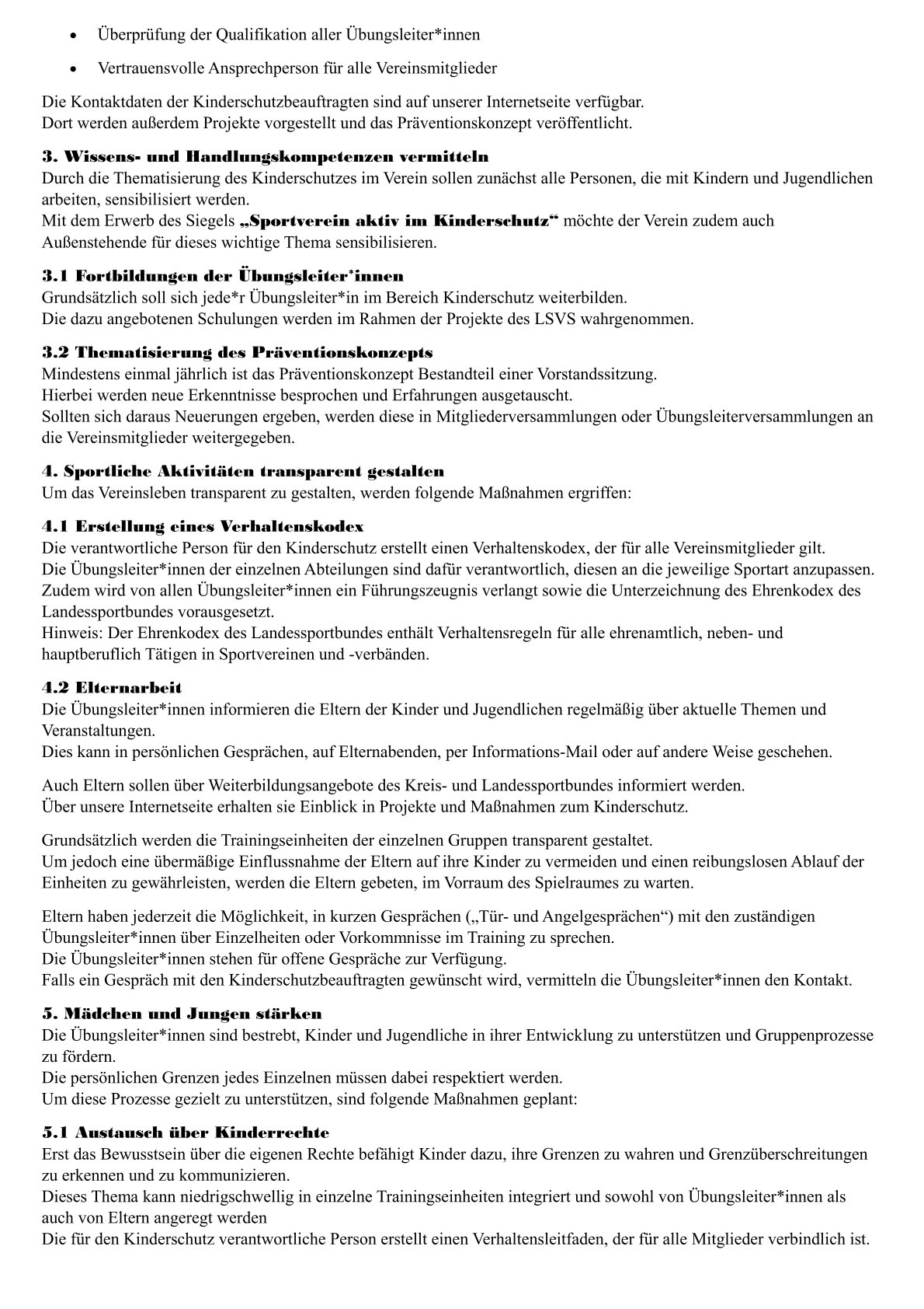 Sport Kinderschutz Prävention SSV bl 2
