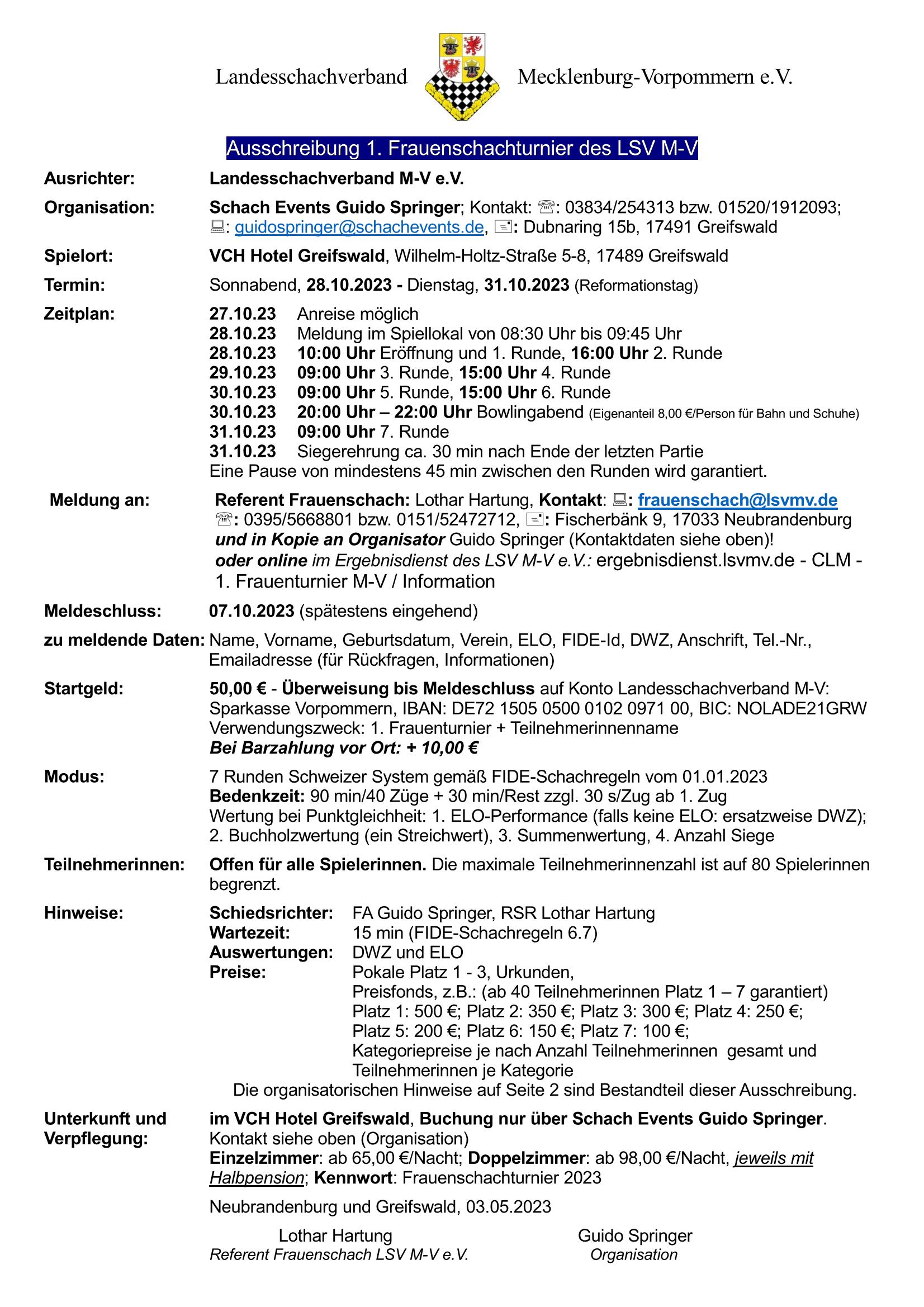 frauenturnier lsvmv 2023 Page 1